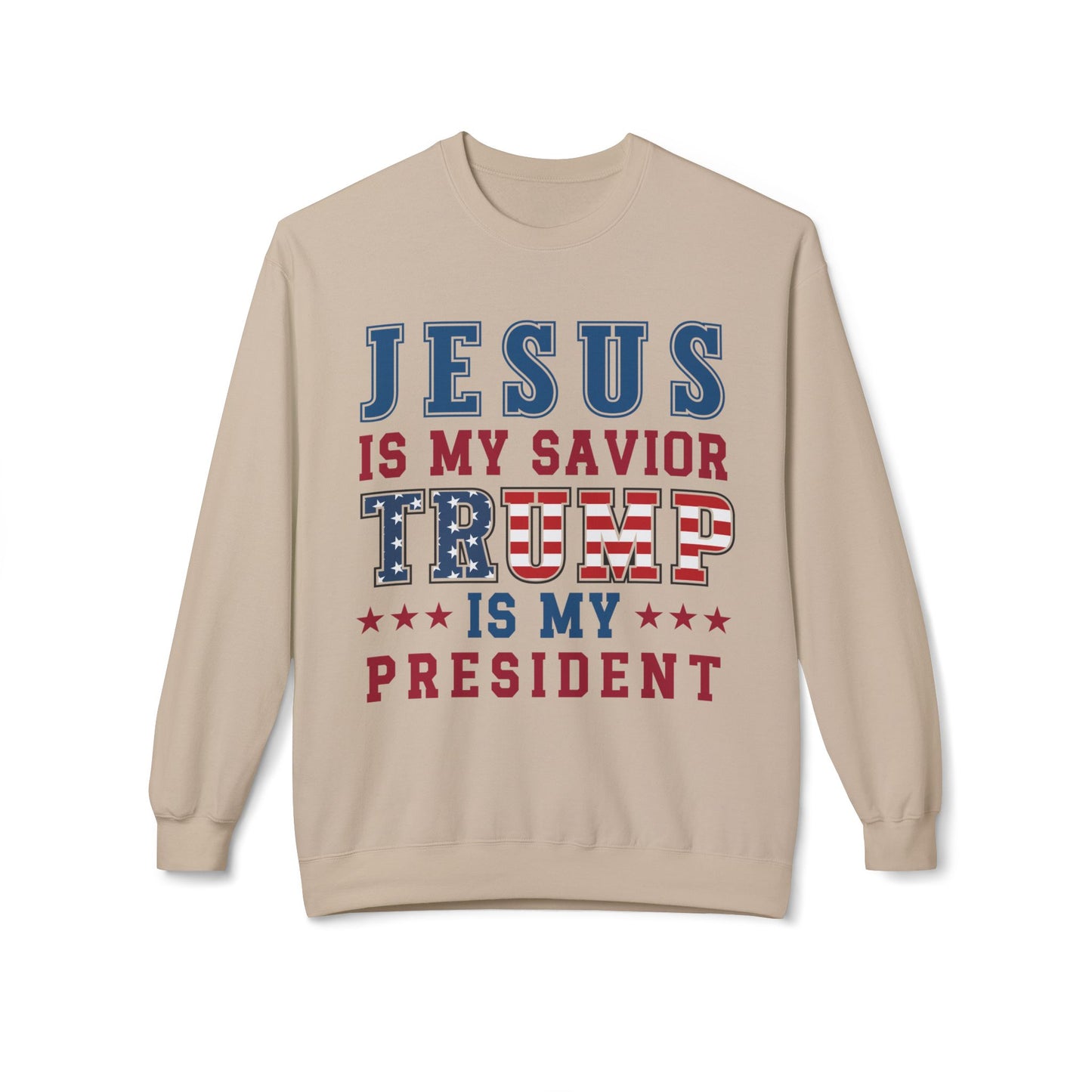 Trump Unisex Midweight Softstyle Fleece Crewneck Sweatshirt