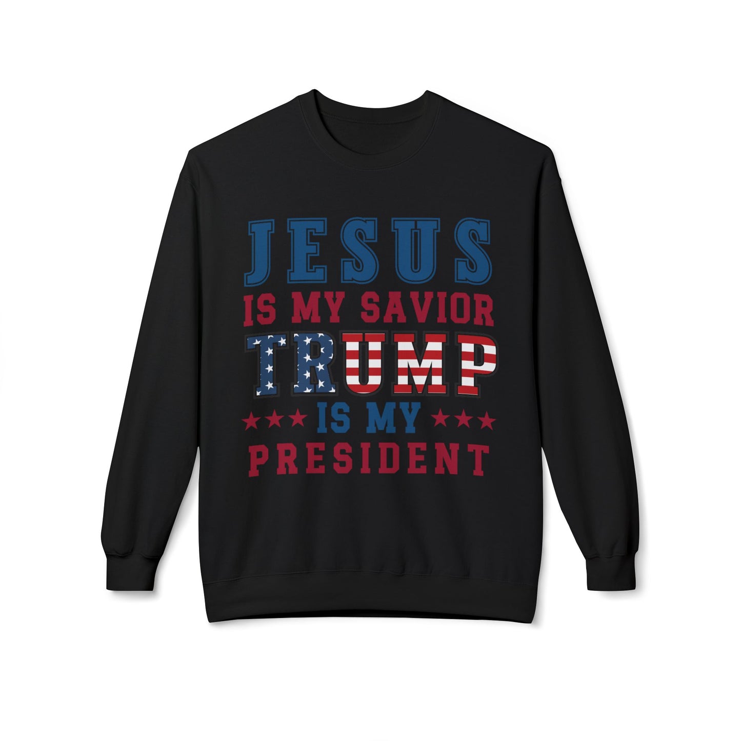 Trump Unisex Midweight Softstyle Fleece Crewneck Sweatshirt