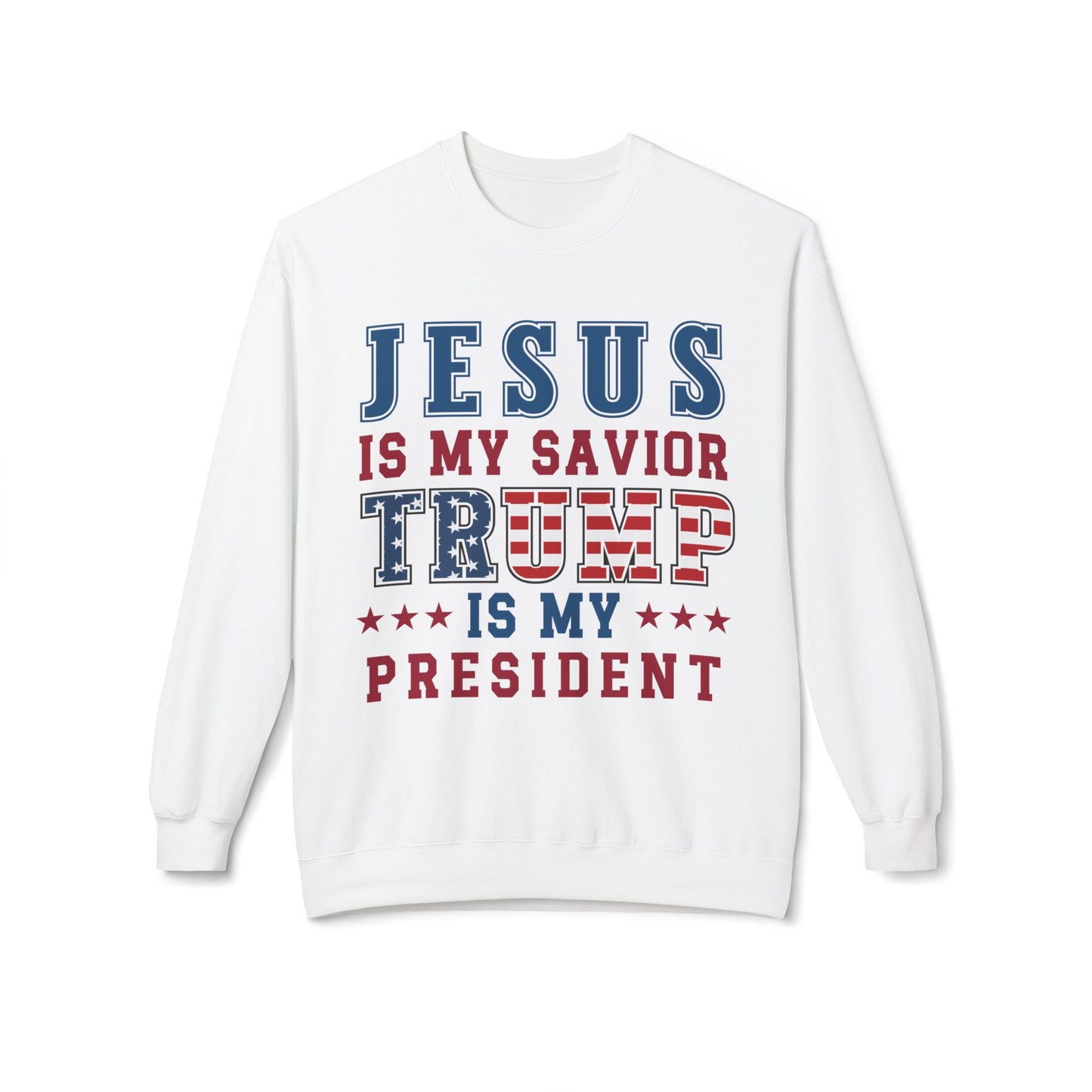 Trump Unisex Midweight Softstyle Fleece Crewneck Sweatshirt