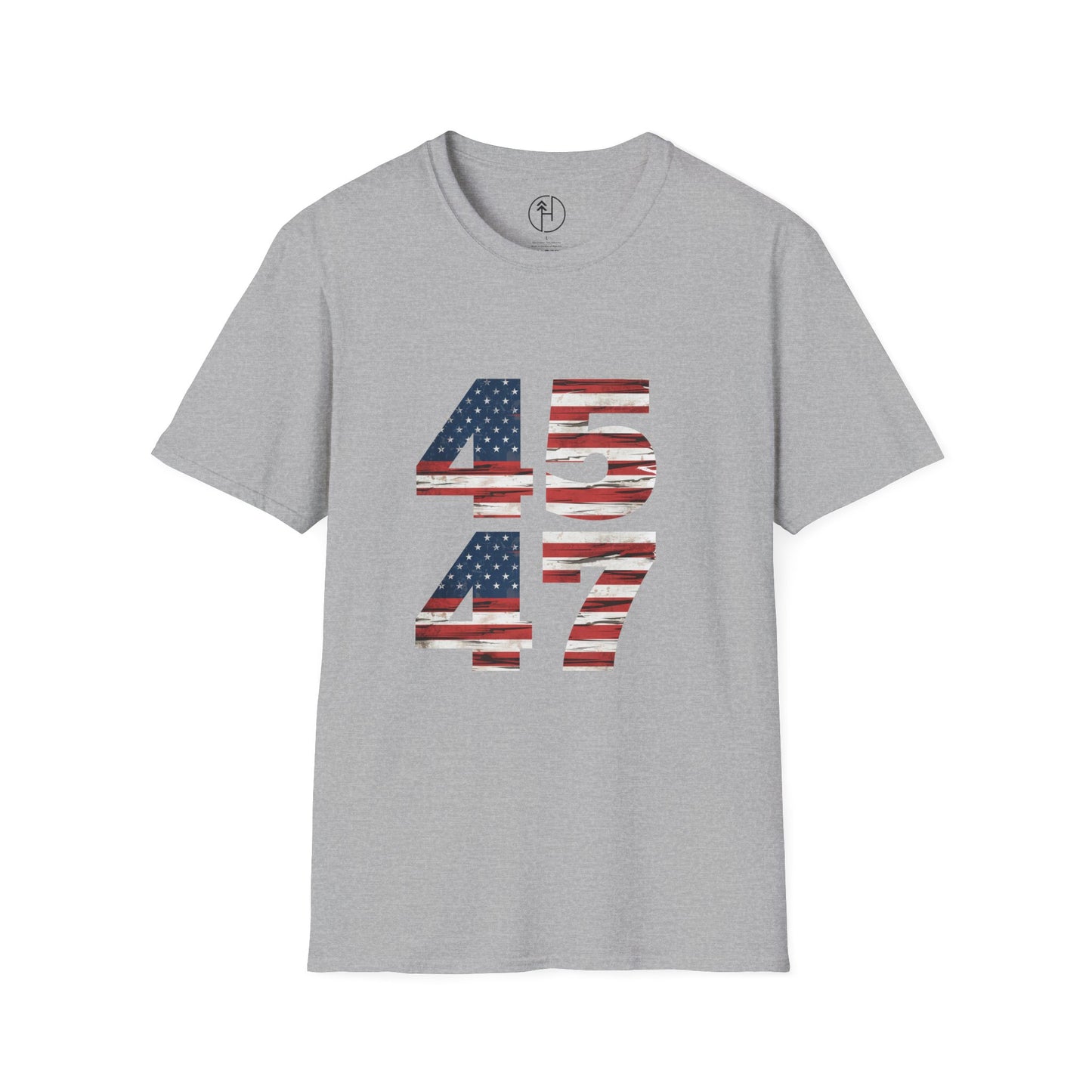 Unisex Softstyle 45 47 Trump T-Shirt